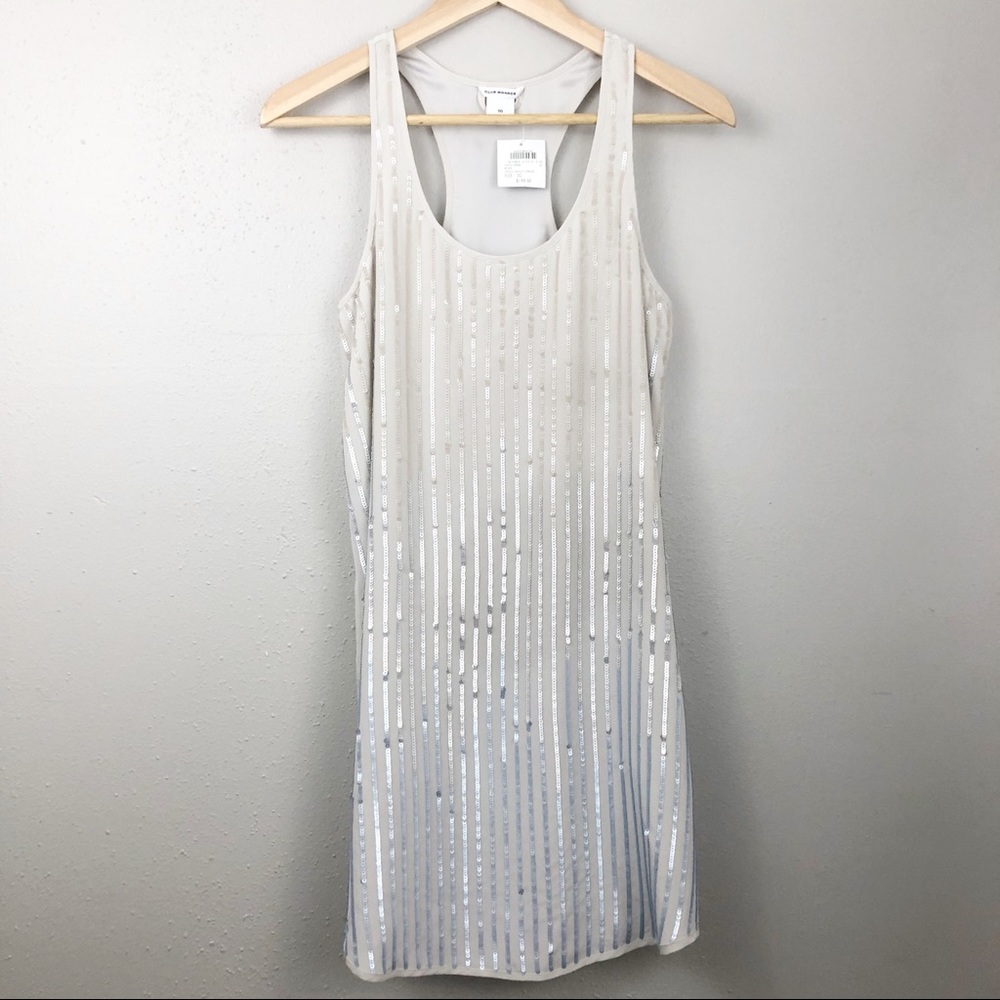Club Monaco sequin CATO dress NWT 00